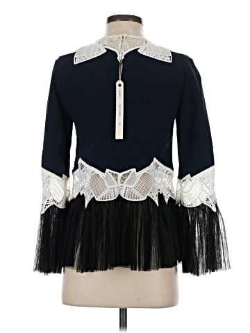 Jonathan Simkhai 3/4 Sleeve Blouse (view 2)