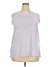 GAIAM Silver Sleeveless T-Shirt Size XXL - photo 1