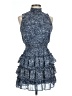 1.State 100% Polyester Blue Cocktail Dress Size M - photo 1
