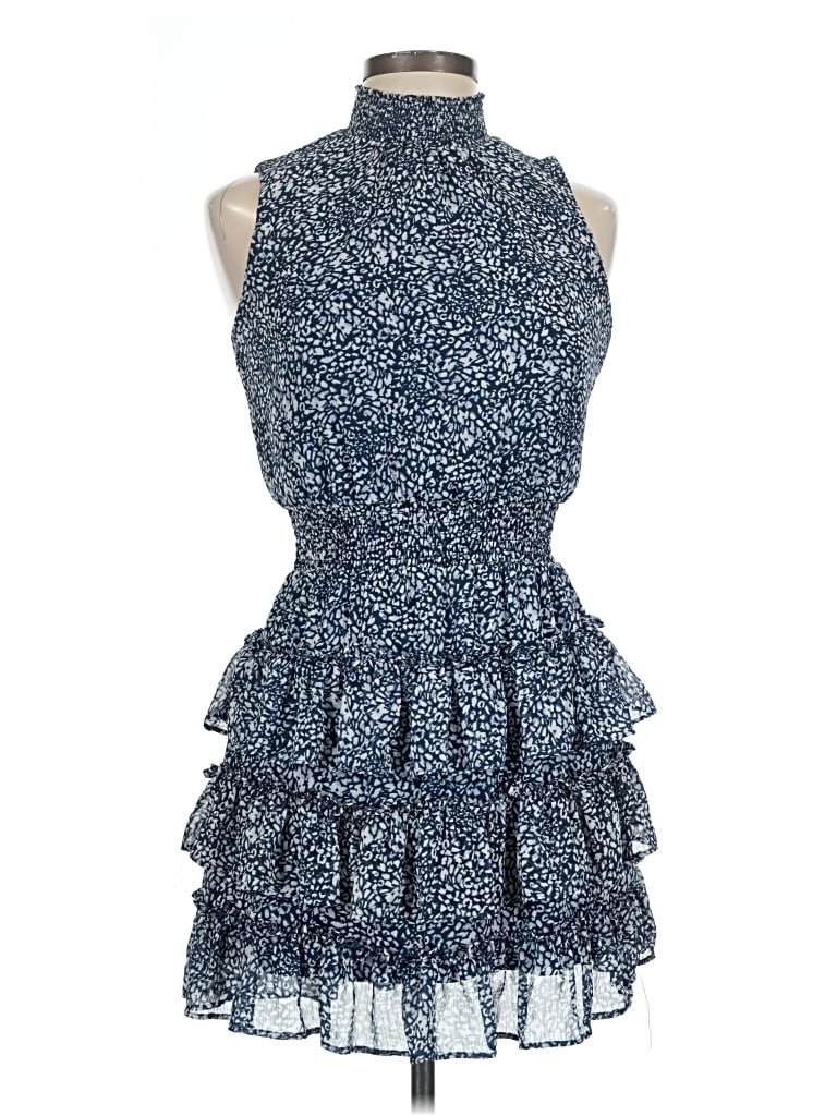 Pre-owned 1.state Cocktail Dress In Blue