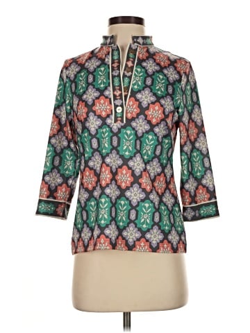Gretchen Scott Designs 3/4 Sleeve Blouse (view 1)