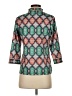Gretchen Scott Designs Green 3/4 Sleeve Blouse Size XS - photo 2