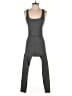 Calia Solid Gray Jumpsuit Size M - photo 1