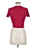 Zara Pink Red Short Sleeve Turtleneck Size M - photo 2