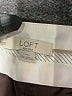 Ann Taylor LOFT Chevron-herringbone Gray Dress Pants Size 10 Petite - photo 7