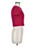 Zara Pink Red Short Sleeve Turtleneck Size M - photo 4