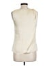 Theory 100% Polyester Ivory Sleeveless Blouse Size M - photo 2
