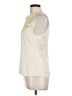Theory 100% Polyester Ivory Sleeveless Blouse Size M - photo 5