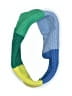 Assorted Brands Color Block Green Blue Scarf One size - photo 1