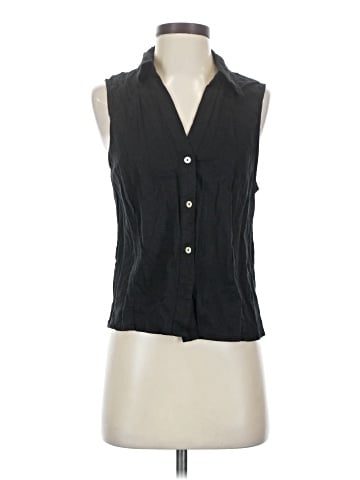 H&M Sleeveless Button-Down Shirt (view 1)