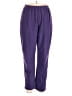 Lands' End 100% Recycled Polyester Solid Purple Casual Pants Size 16 - photo 1