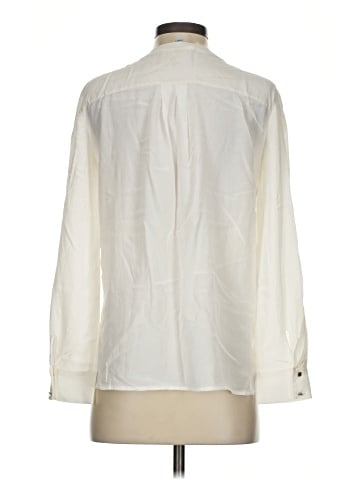 Antonio Melani Long Sleeve Silk Top (view 2)