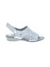 Sesto Meucci Gray White Sandals Size 8 - photo 1