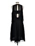 Trouve 100% Polyester Solid Black Cocktail Dress Size L - photo 2