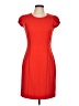 H&M Solid Red Casual Dress Size 10 - photo 1