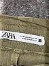 Zara Solid Green Shorts Size M - photo 3