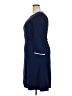Assorted Brands Solid Blue Casual Dress Size EU 50 / US 18-20 - photo 5