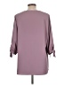 BLOOMCHIC 100% Polyester Purple 3/4 Sleeve Blouse Size 12 - photo 2