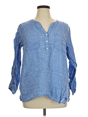 Talbots 3/4 Sleeve Blouse (view 1)