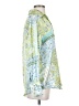 Zara Paisley Green Long Sleeve Blouse Size XS - photo 4