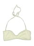 Good American Chevron-herringbone Ivory Swimsuit Top Size Sm (1) - photo 1