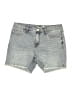 Seven7 Blue Denim Shorts Size 8 - photo 1