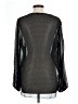 BCBGMAXAZRIA 100% Polyester Black Long Sleeve Blouse Size L - photo 2