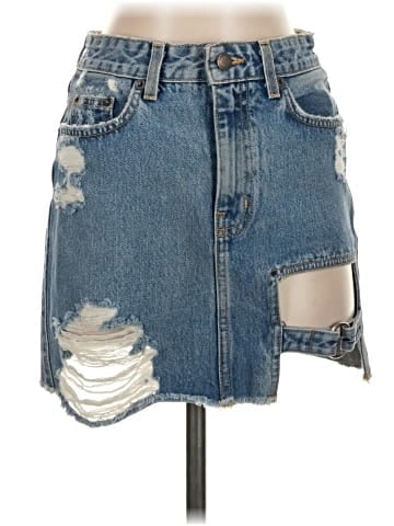 Carmar Denim Skirt (view 1)