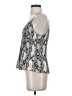 Express 100% Polyester Silver Sleeveless Blouse Size S - photo 5