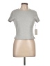 better / together Gray Short Sleeve Top Size XL - photo 1