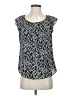 LC Lauren Conrad 100% Polyester Black Sleeveless Blouse Size XS - photo 1