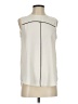 Ann Taylor LOFT 100% Polyester Ivory Sleeveless Blouse Size XS - photo 1