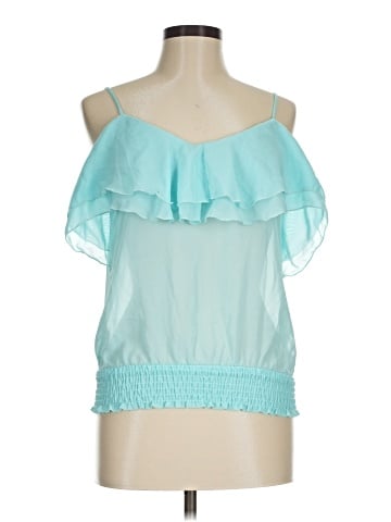 Charlotte Russe Sleeveless Blouse (view 1)