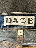 Daze 100% Cotton Blue Denim Shorts Size 26 waist - photo 3