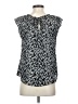 LC Lauren Conrad 100% Polyester Black Sleeveless Blouse Size XS - photo 2