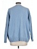 Eberjey 100% Polyester Solid Blue Pullover Sweater Size L - photo 2