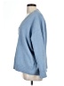 Eberjey 100% Polyester Solid Blue Pullover Sweater Size L - photo 5