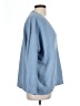 Eberjey 100% Polyester Solid Blue Pullover Sweater Size L - photo 4