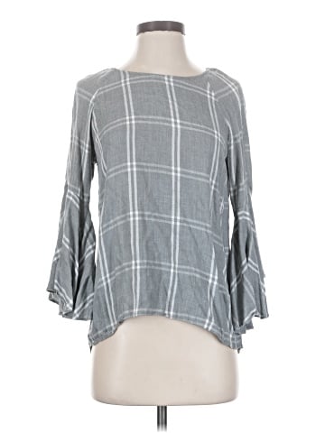 LC Lauren Conrad 3/4 Sleeve T-Shirt (view 1)