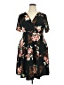 Assorted Brands Floral Black Casual Dress Size 2X - photo 1