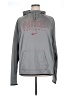 Nike 100% Polyester Gray Pullover Hoodie Size XL - photo 1