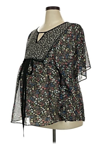 Jessica Simpson Short Sleeve Blouse (view 1)