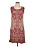Max Studio Paisley Red Casual Dress Size L - photo 1