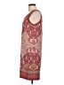 Max Studio Paisley Red Casual Dress Size L - photo 5