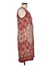Max Studio Paisley Red Casual Dress Size L - photo 4