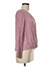 Everly 100% Rayon Pink Long Sleeve Blouse Size M - photo 4