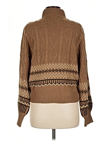 Threadbare Turtleneck Sweater (view 2)