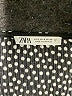 Zara Polka Dots Black Long Sleeve Blouse Size S - photo 7
