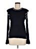 CeCe Black Long Sleeve Top Size M - photo 1