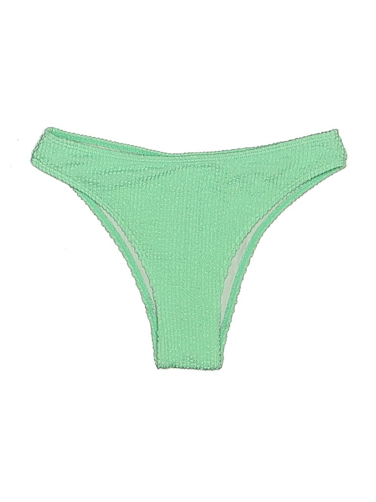 Pre-owned Unbranded Swimsuit Bottoms In Green